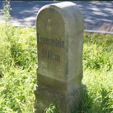 Kgl.-sächs. Postmeilensteine S 182 Altenberg