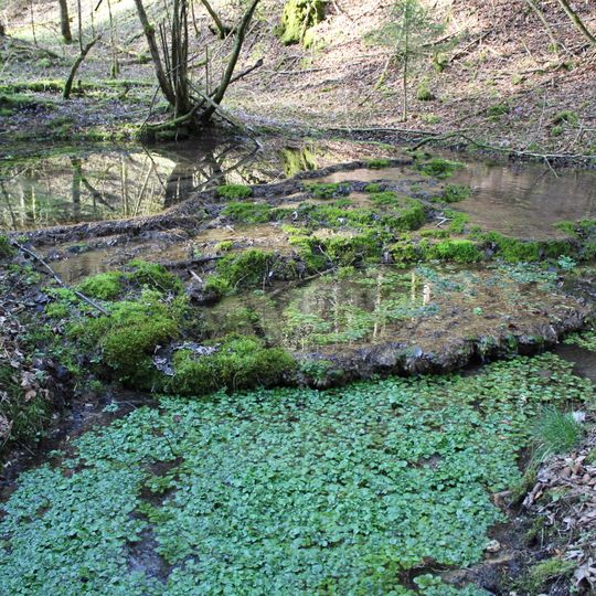 Schmelzwassertal Teufelsgraben SW von Holzkirchen