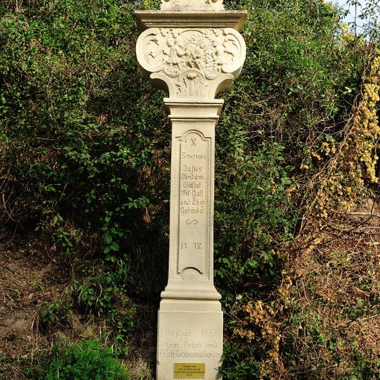 10. Station des Kreuzwegs in Schönberg am Kamp