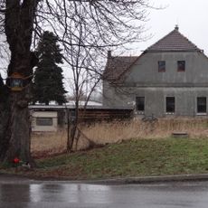 Obrázek svaté Barbory v Ploučnické ulici v Stráži pod Ralskem