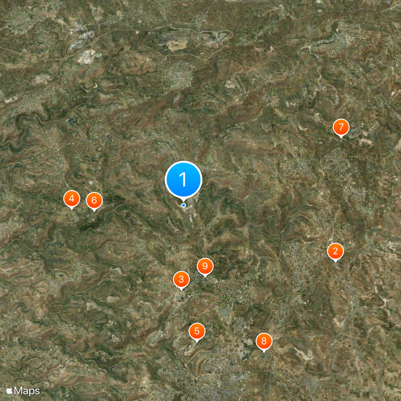 Rawabi Map
