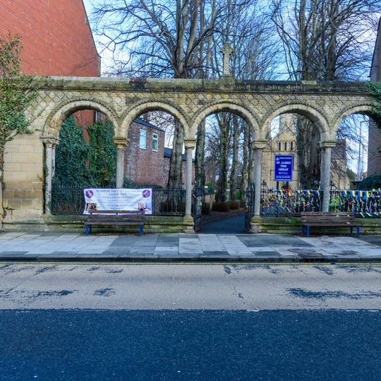 Entrance Screen To Churchyard Of Church Of St James