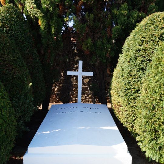 Tombe de Philippe Pétain