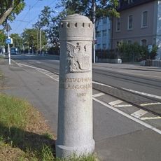 Hauptstadt Mannheim Jubiläumsgrenzstein 1907