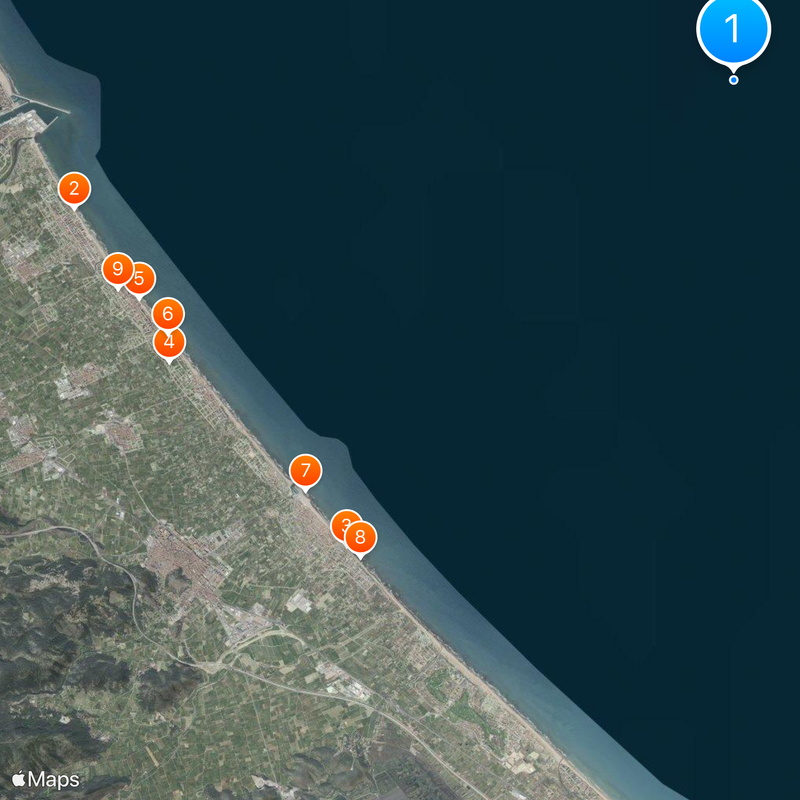 39th parallel north Map