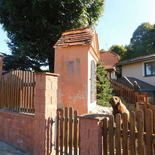 Výklenková kaple svatého Wolfganga v Lokti
