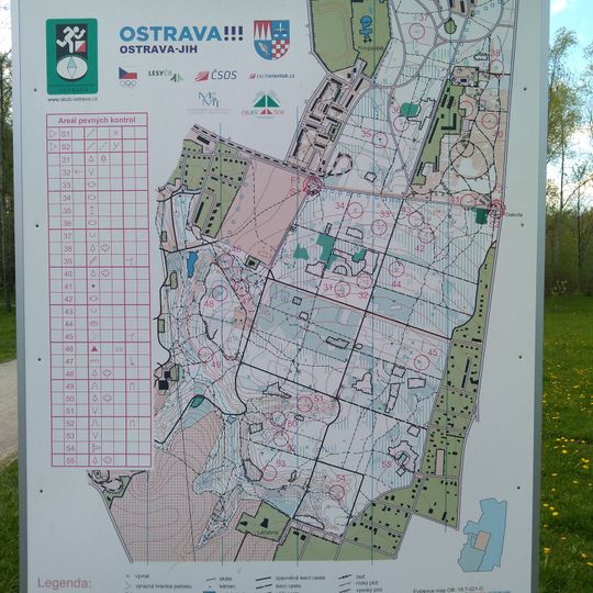 Orienteering Park in Bělský les