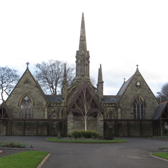 Pair Of Chapels In Cowpen Cemetery