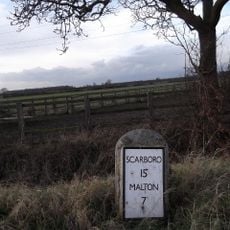 Milestone Approximately 500 Metres South Of Knapton Lodge