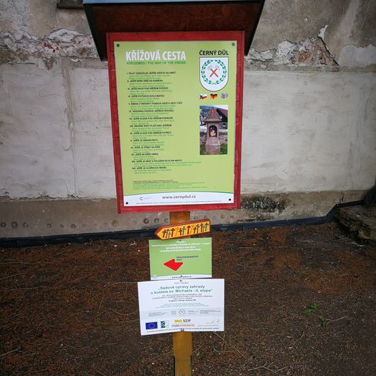 Stations of the cross in Černý Důl