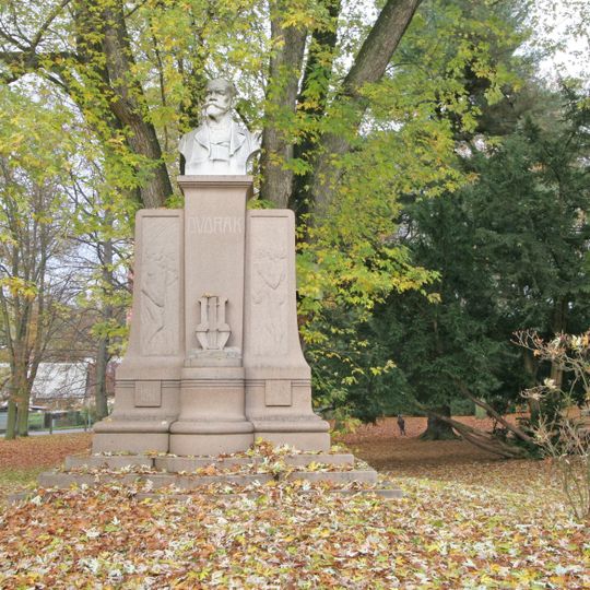 Monument to Antonín Dvořák in Hořice