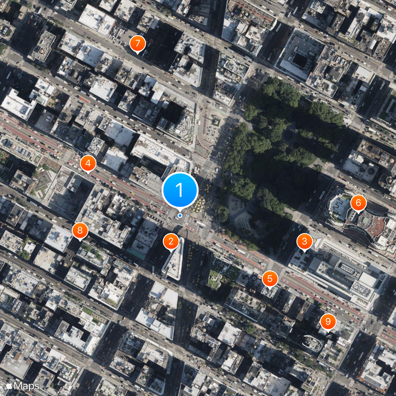 23rd Street Map