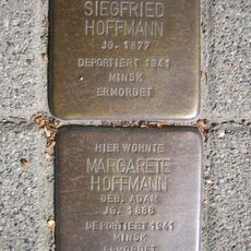 Stolperstein dedicated to Siegfried Hoffmann