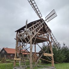 Windmill replica in Bílov