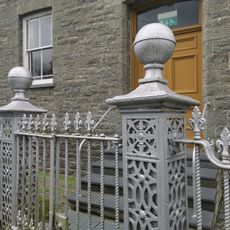 Gates and railings to Capel Carmel