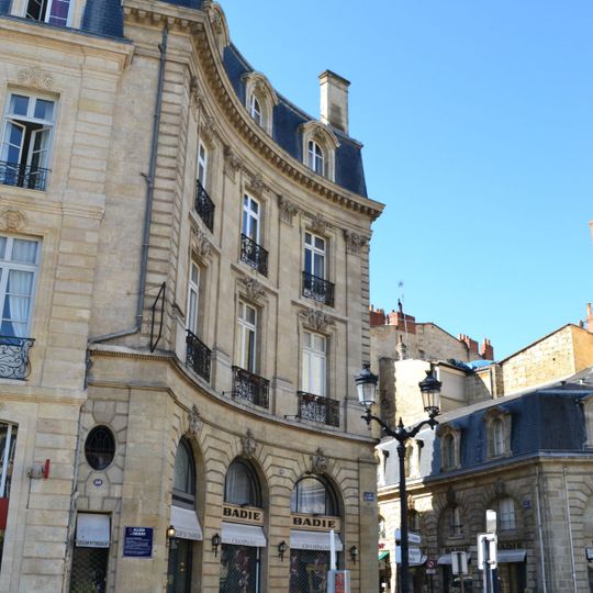 Immeuble, 60 allées de Tourny