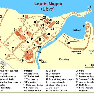Temple de la Fortune à Lepcis Magna