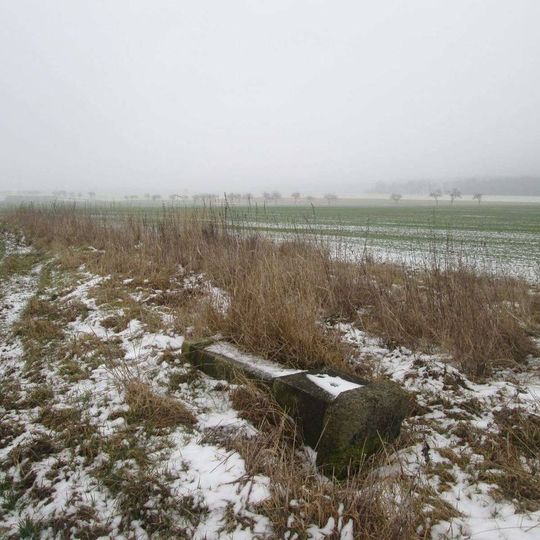 Kříž východně od Hradišťan