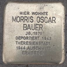 Stolperstein für Morris Oscar Bauer