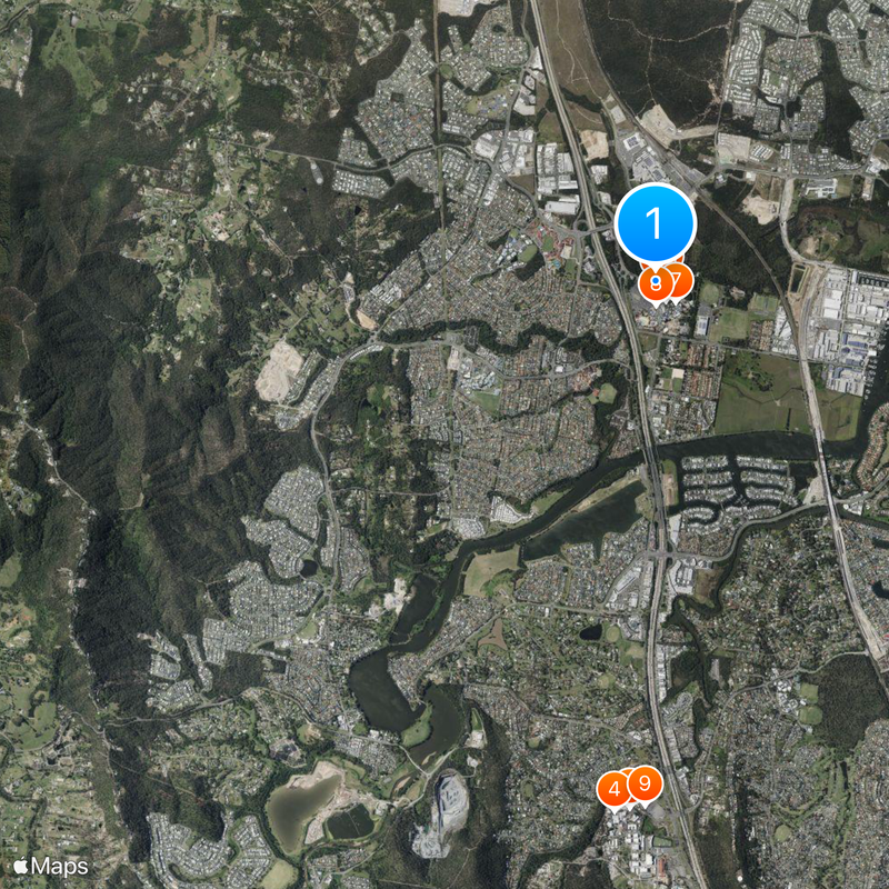 Thunder River Rapids Ride Map