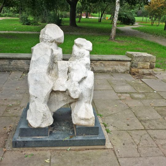 Skulptur am Alaunplatz