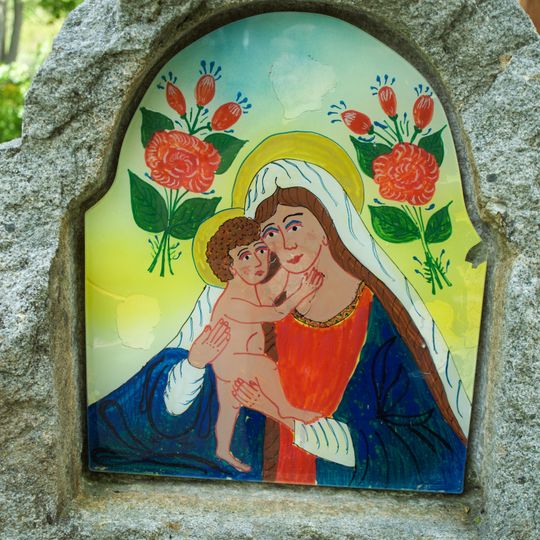 Boží muka u čp. 13 v Pohoří na Šumavě