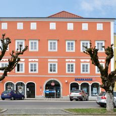 Bankgebäude, ehem. Mauthaus, Gegenhandlerhaus