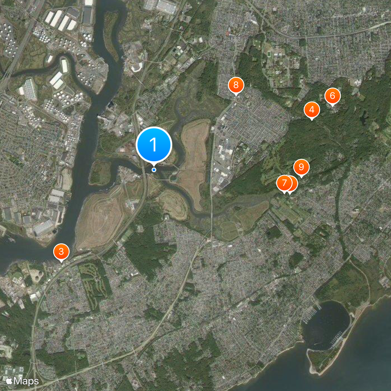 Fresh Kills Landfill Map