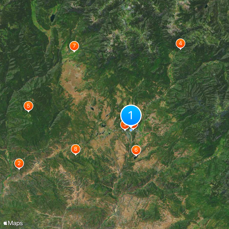 Pagosa Springs Map