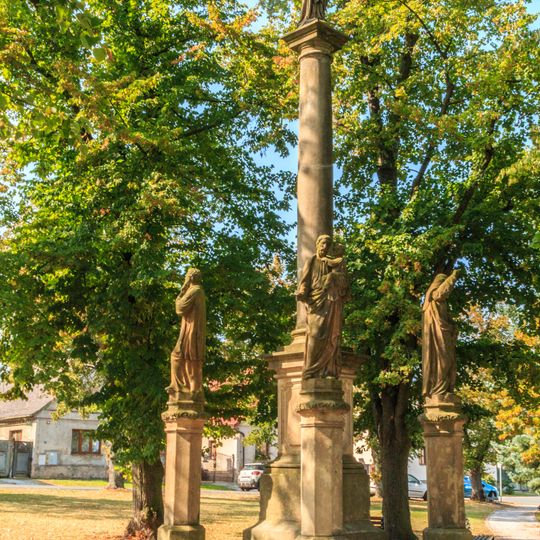 Maria column in Smidary