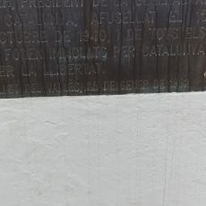 Monument a Lluís Companys i els immolats per la llibertat a Catalunya