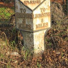 Mile Post About 200 Yards South Of Almshouses