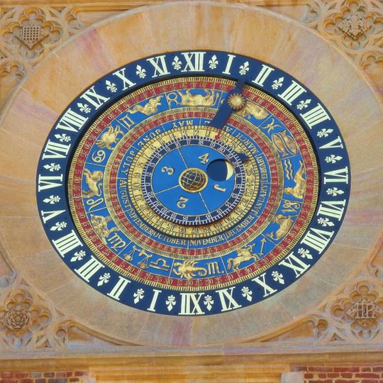 Hampton Court astronomical clock