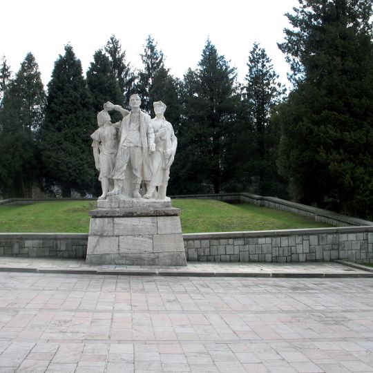 Dukla-pamätník sov. armády, socha II.