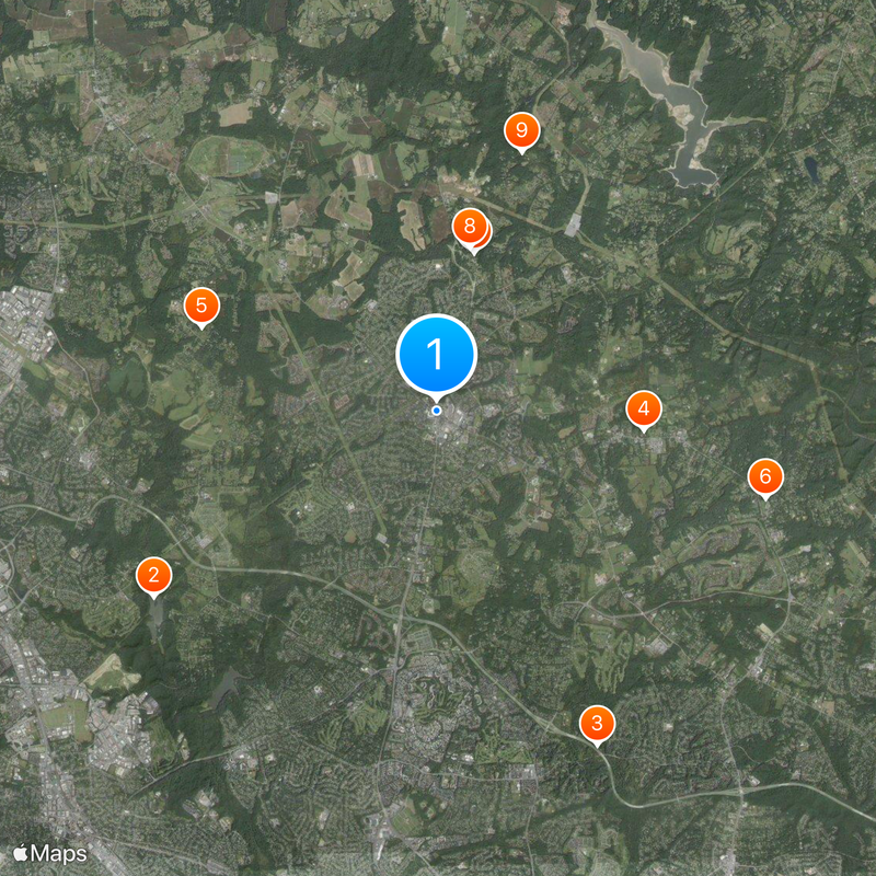 Olney Map