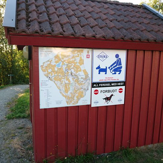 Turkartet Slitu og Omegn