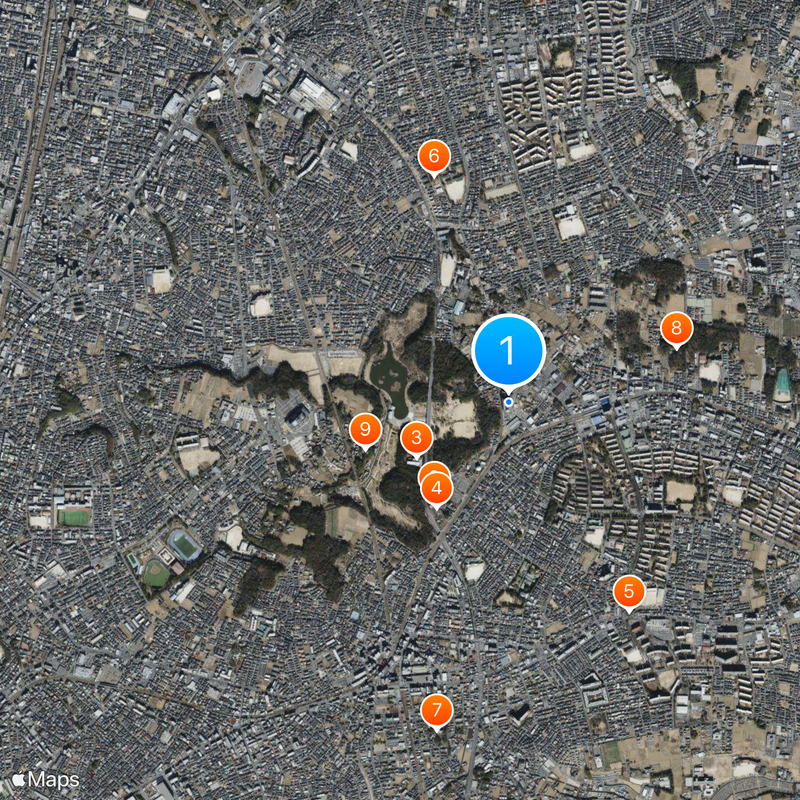 Chiba-Nishi General Hospital Map