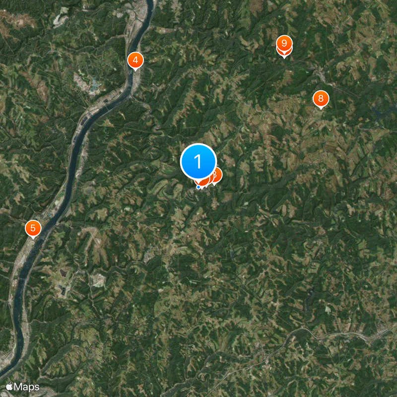 Bethany College Map