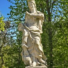 Juno with a seated Peacock