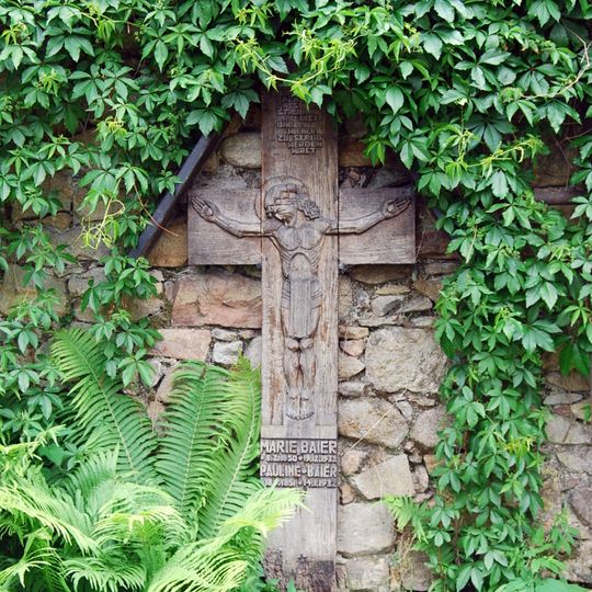 Immaculate Conception church cemetery in Łomnica