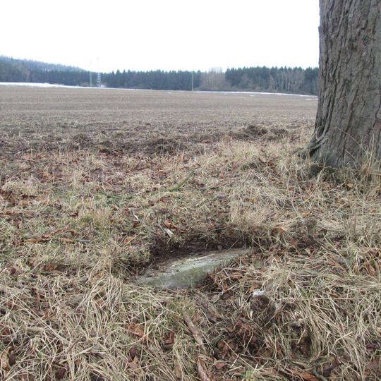 Kříž západně od Černošína u silnice