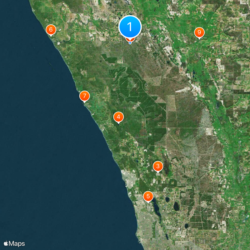 Gravity Discovery Centre Kaart