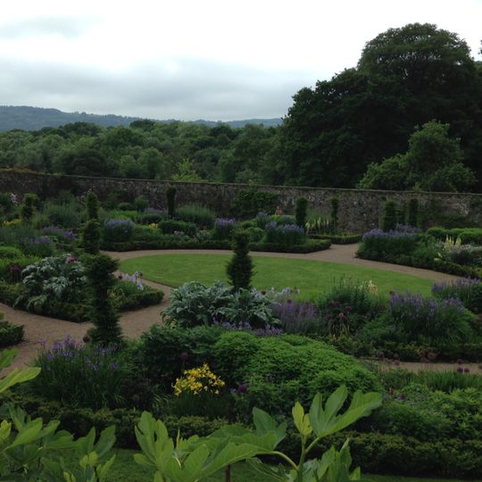 Arcaded Terrace Walks Enclosing Walled Garden At Aberglasney