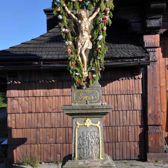 Wayside cross in Radhošť