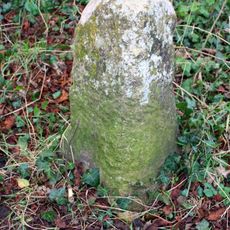 Milestone, Hailey Road: 50m S of lane to Downhill Farm