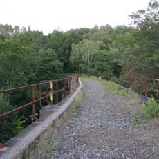 Železniční most přes třídu Osvoboditelů v Horním Slavkově