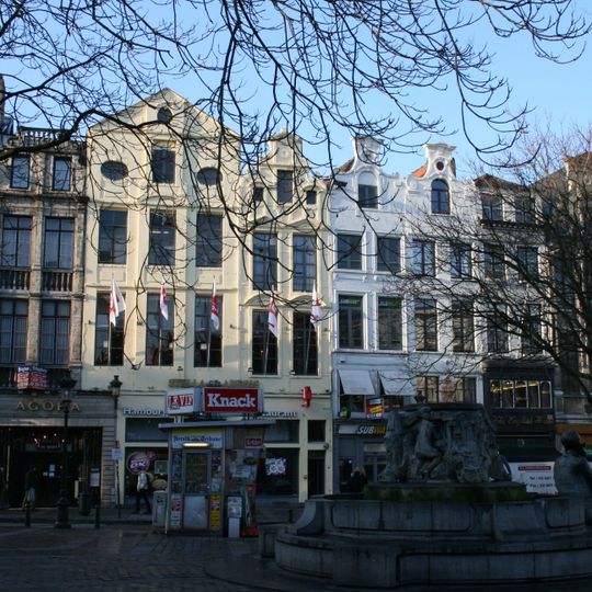 Geheel van traditionele huizen