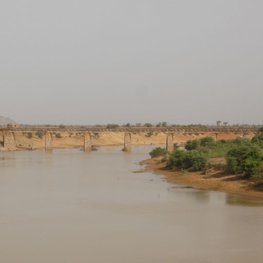 Eisenbahnbrücke von Kidira