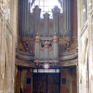 Organo principale della chiesa di Parigi St Merri