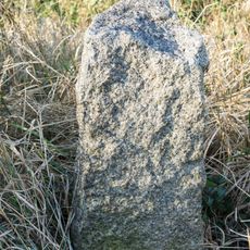 Grenzstein westlich der B 79 an der ehemaligen innerdeutschen Grenze in Winnigstedt OT Mattierzoll